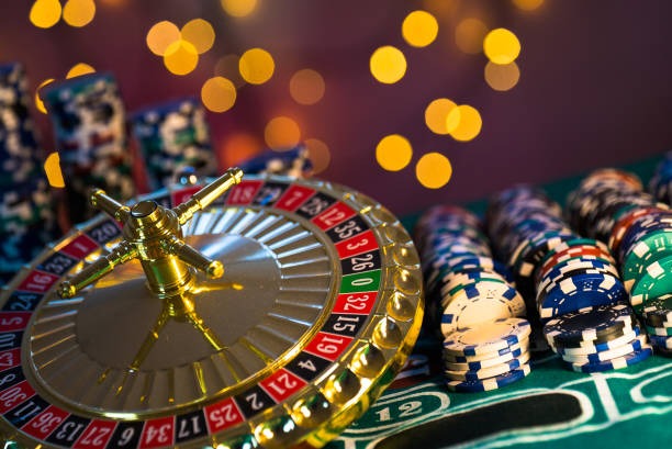Live roulette dealer studio with multi-camera setup