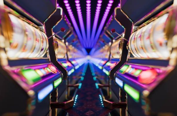 Relax Gaming slot interface on mobile phone with spin button and win display